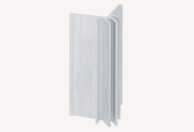 Keralit basis uitwendig hoekprofiel aluminium 400cm 2803 (1 stuks)