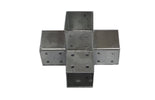 Paalverbinder 4-weg 70x70 verzinkt