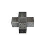 Paalverbinder 4-weg 70x70 verzinkt