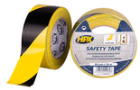 Markeringstape zelfklevend geel/zwart 50mmx33m