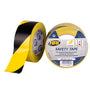 Markeringstape zelfklevend geel/zwart 50mmx33m