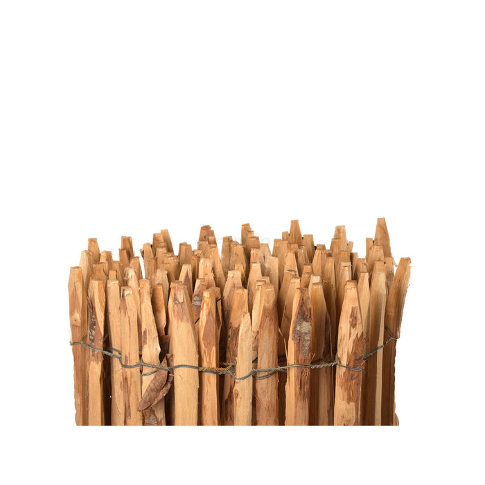 Kastanjehout hekwerk 120cmx5mtr latafstand 8-10cm schapenhek