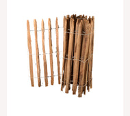 Kastanjehout hekwerk 80cmx5mtr latafstand 8-10cm schapenhek