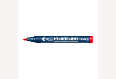 Merkstift ROOD permanent 1-4mm punt