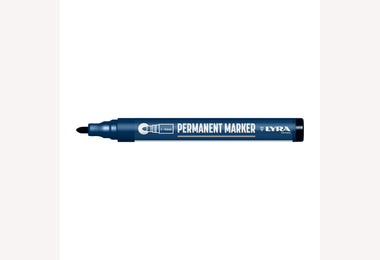 Merkstift ZWART permanent 1-4mm punt