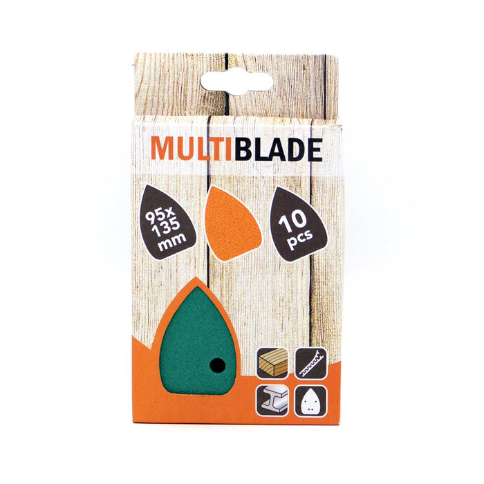 Multiblade Delta schuurpapier MB135 95x135mm K80 (10 vellen)