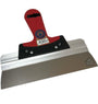 Spackmes 600mm rvs softgrip houder aluminium