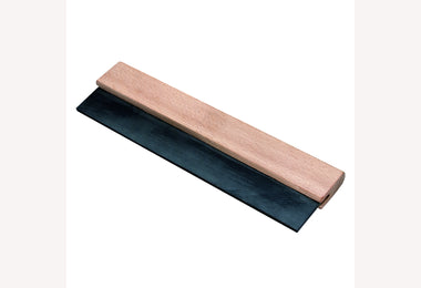 Tegelwasser rubber, houten greep 200mm