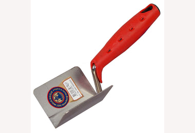 Hoektroffel binnen RVS 90gr zachte greep
