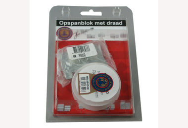 Tegelkruisjes met haak + 20m elastiek