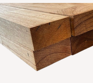 Meranti geschaafd 72x144mm ±590cm gevingerlast
