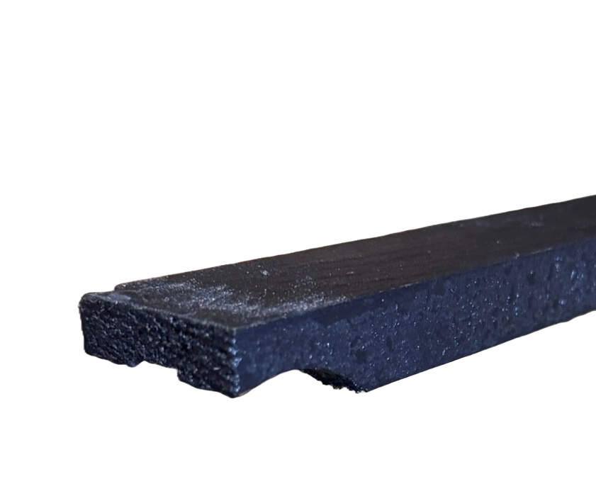 Ventilatielat 21x45mm 420cm zwart vuren / achterhout