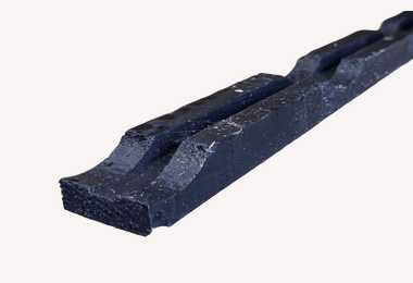 Ventilatielat 21x45mm 420cm zwart vuren / achterhout