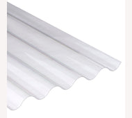 Golfplaat polycarbonaat 110x214cm glashelder Profiel F 177/51