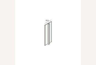 Basis aluminium verbindingsprofiel 2805 (1 stuks)