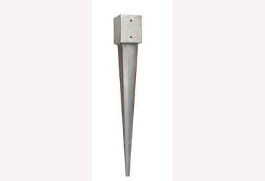 Paalhouder 141x141x750 met punt