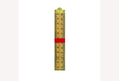 Duimstok hout schuil 100cm schuil