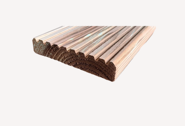 Vlonderplank 28x145mm 400cm geimpregneerd grenen