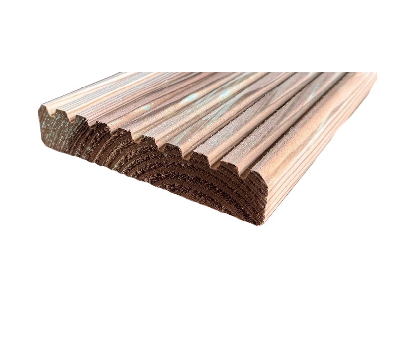 Vlonderplank 28x145mm 400cm geimpregneerd grenen