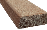 Meranti koplat 16x45mm 305cm volhout architraaf (schuin)