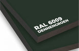 Volkernplaat 6009 6mm 130x305cm dennengroen