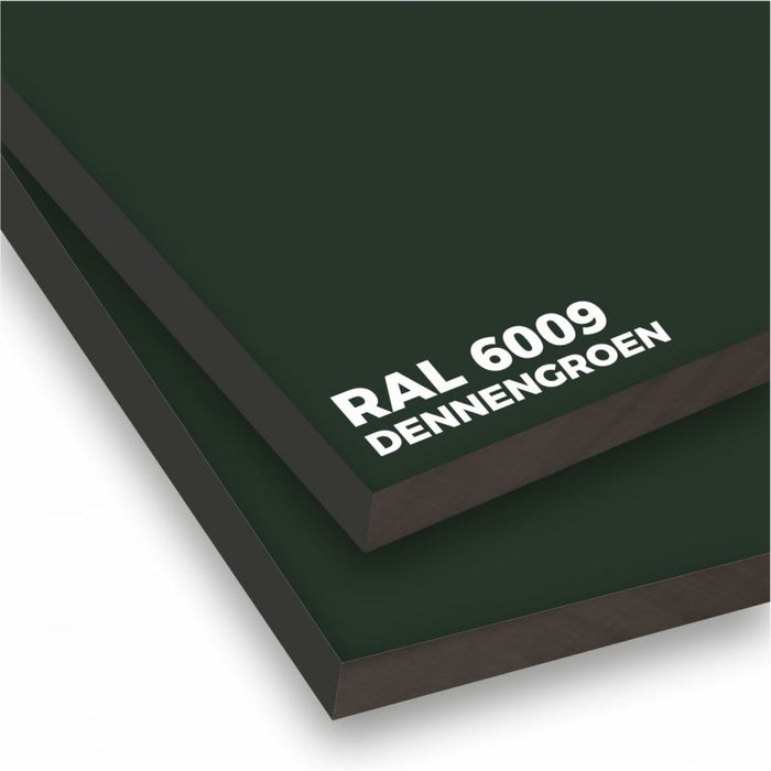 Volkernplaat 6009 6mm 130x305cm dennengroen