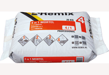Remix 4 in 1 mortel zak a 25 kg