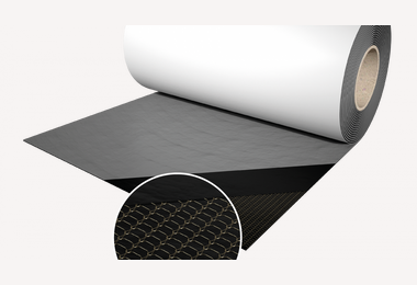 VASTR Ultraflex 56cm x 5 m zwart loodvervanger