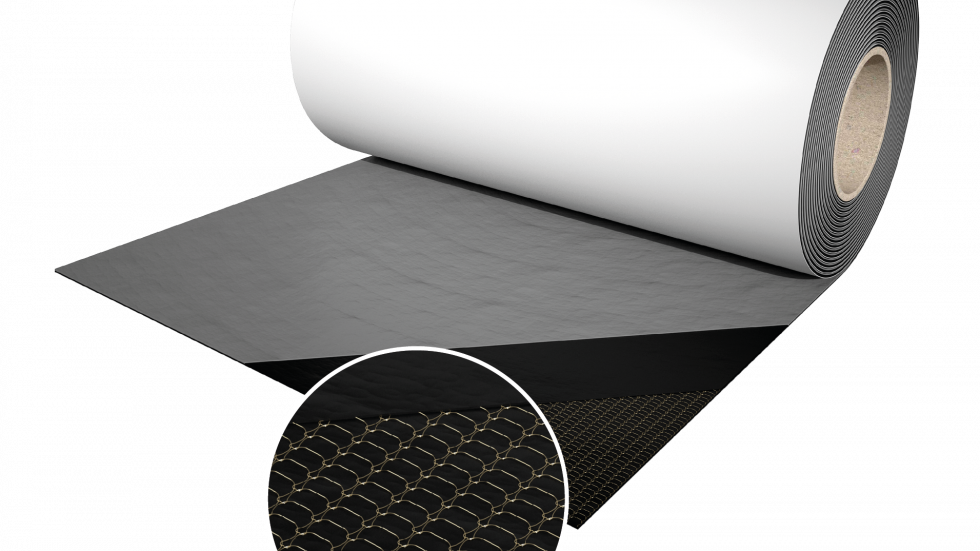 VASTR Ultraflex 56cm x 5 m zwart loodvervanger