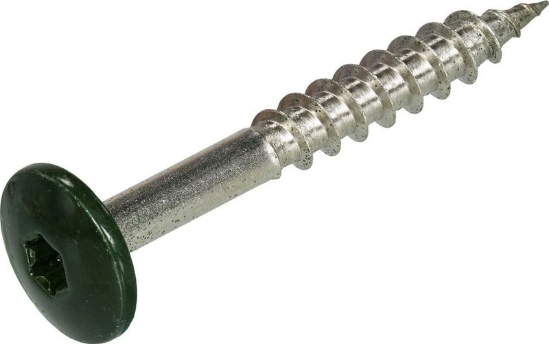 4.8x25mm RVS 100st RAL 6009 (dennengroen) volkernschroef