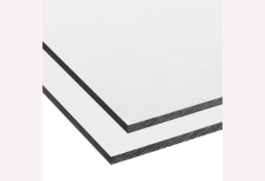 Volkernplaat 9010 3mm 130x305cm wit