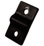 Draadpaneelklem zwart 6 stuks incl. schroeven 4mm
