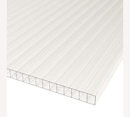 Opaal 16mm 1200x2500mm polycarbonaat meerwandig
