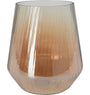 Theelichthouder 25cm goud OP=OP