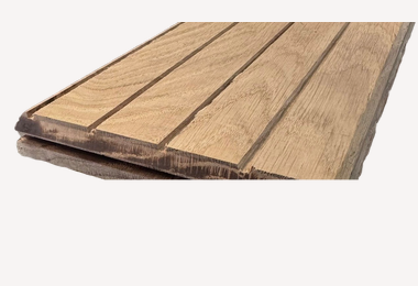 Eiken dakbeschot 20x140mm 295cm kwaliteit rustiek