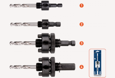 QUICK-LOCK ADAPTER, 6-KNT. 9,TBV. GATZAGEN ø14-30
