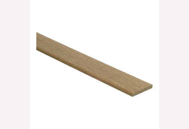 Eiken plint / afwerklijst 4x30mm 280cm recht OP=OP