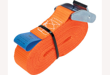 Konvox Spanband 25 mm met klemgesp oranje 3 mtr