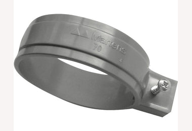 PVC ophangbeugel 80mm grijs