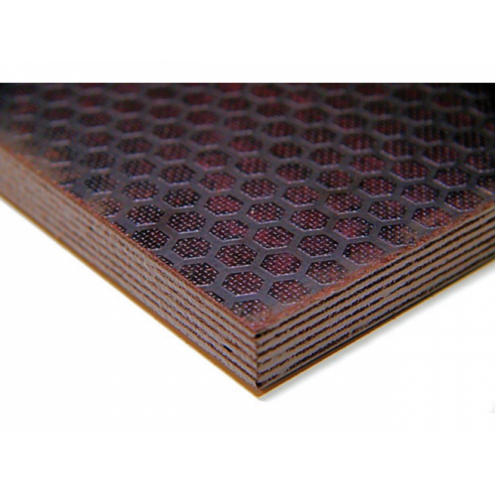 Betonplex 12mm 125x250cm antislip hexa OP=OP