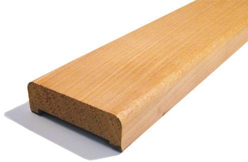 Beuken stofdorpel afm 22x70mm lengte 95cm