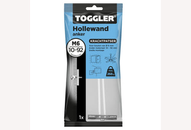 Hollewand anker M6 10-92mm 1st