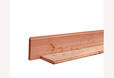 Blokhutprofiel 28x195 500cm douglas geschaafd blank