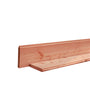 Blokhutprofiel 28x195 224cm douglas geschaafd blank