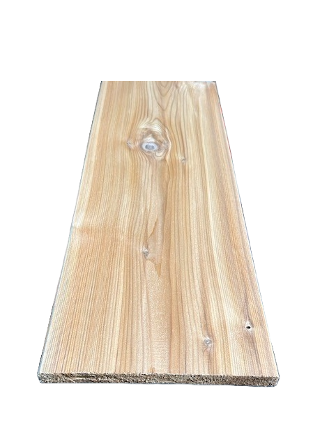 Red cedar ca 18x230mm 430cm volhout (stk) op=op