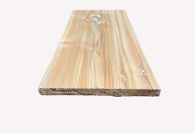 Red cedar ca 18x230mm 430cm volhout (stk) op=op