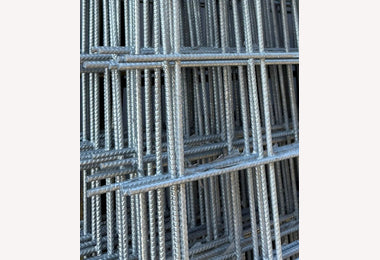 Bouwstaalmat verzinkt 2x5m 5mm maas 10cm