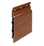 Keralit kunststof sponningdeel 143mm 600cm Bruin Redcedar Houtnerf (2814) (4 stuks)