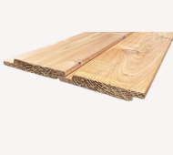 Channelsiding red cedar 18x137mm 275cm volhout (stk) op=op