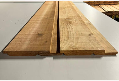 Channelsiding red cedar 18x185mm 610cm (stk-kd) (werkend 172mm)